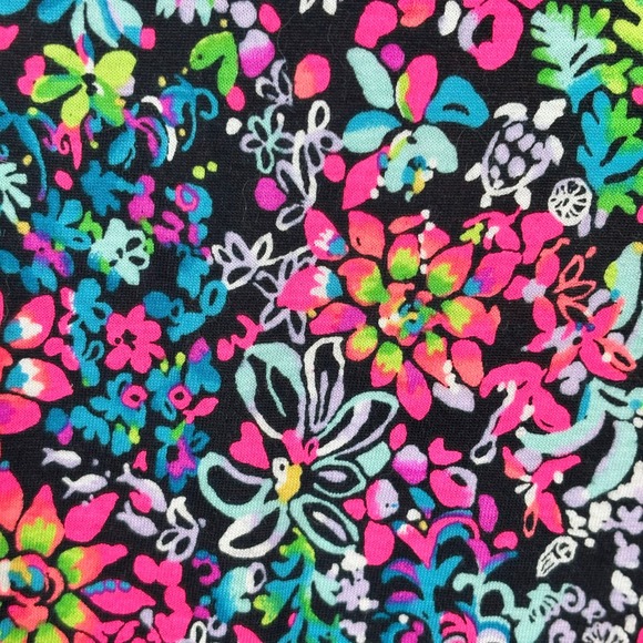 Lilly Pulitzer Diann Smocked L/S Dress Multi Feeling Fantastic Women Small NWOT - Picture 6 of 9